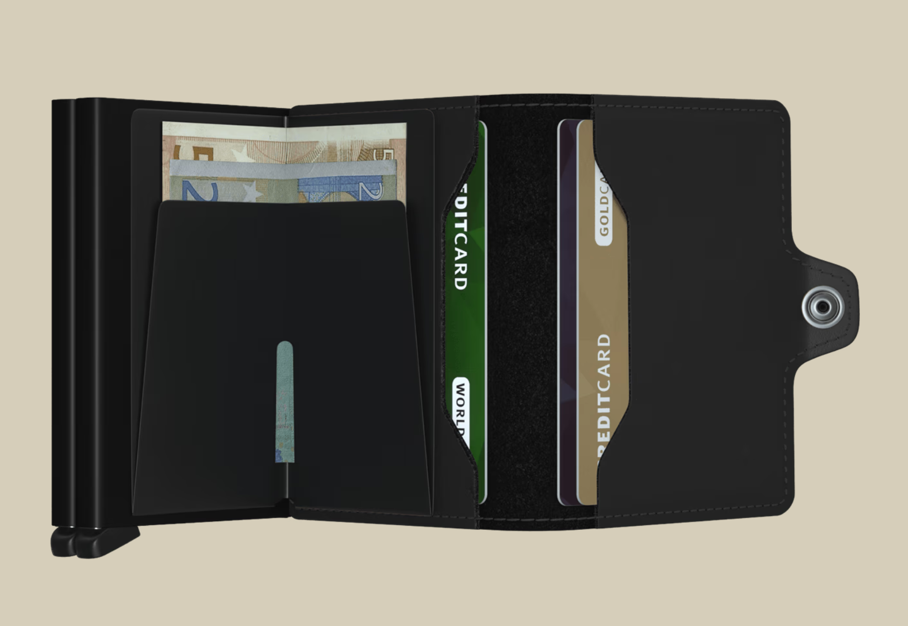Secrid Twin Wallet - Matte Black