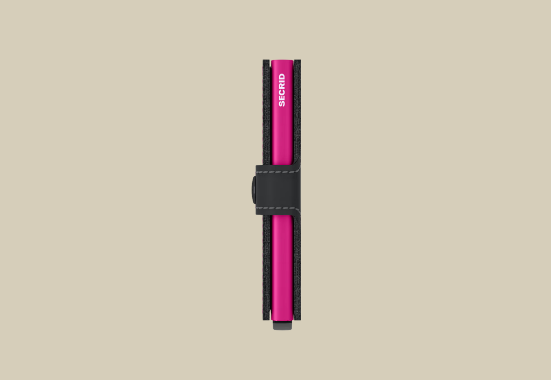 Secrid Miniwallet - Matte Black Fushsia