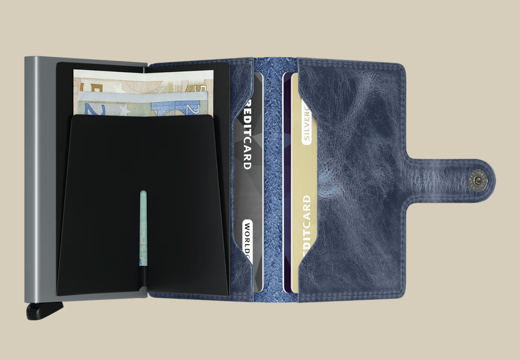 Secrid Miniwallet Vintage Blue