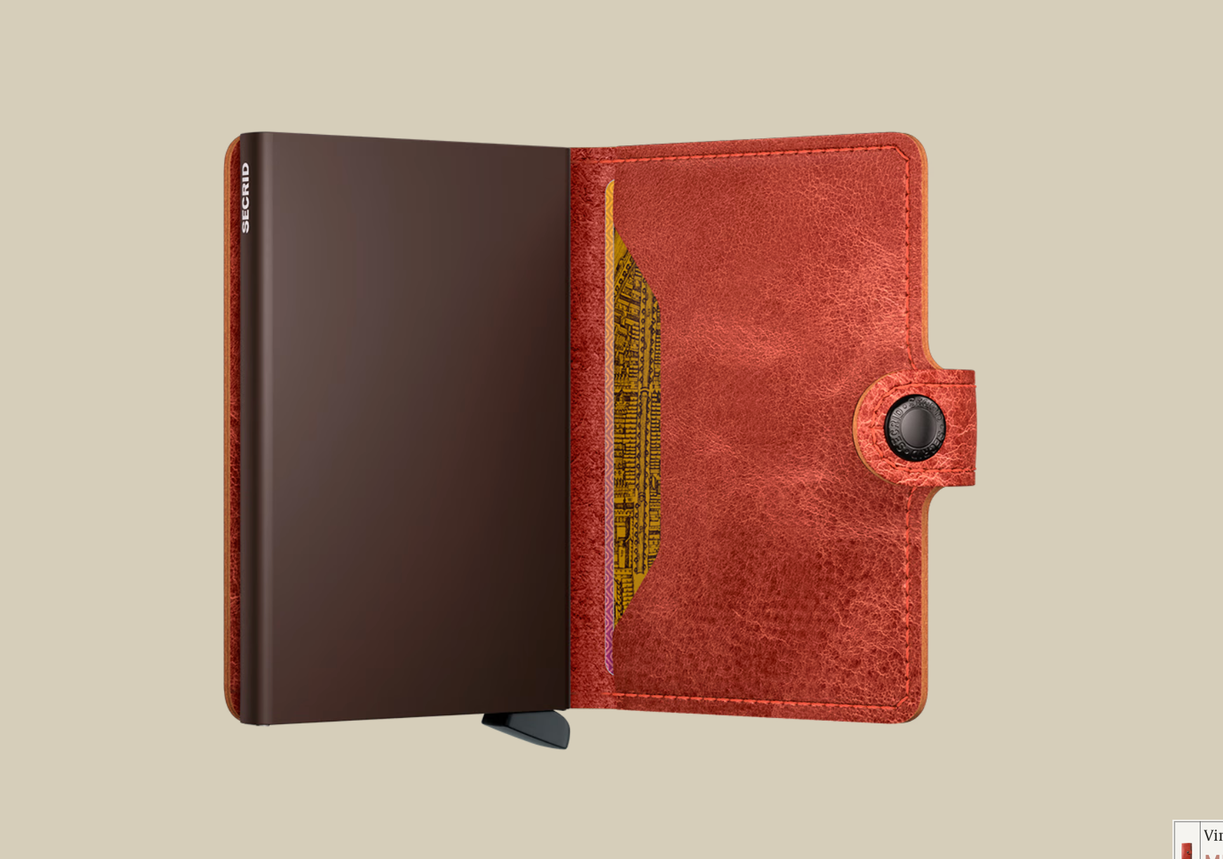 Secrid Miniwallet - Vintage Orange