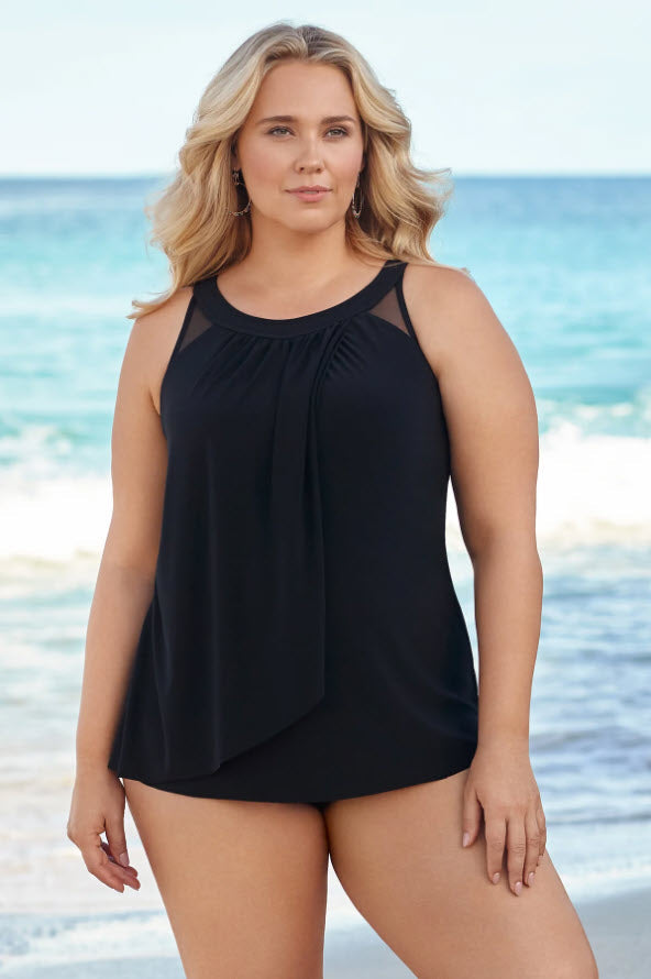MIRACLESUIT URSULA TANKINI TOP - FULL FIGURE