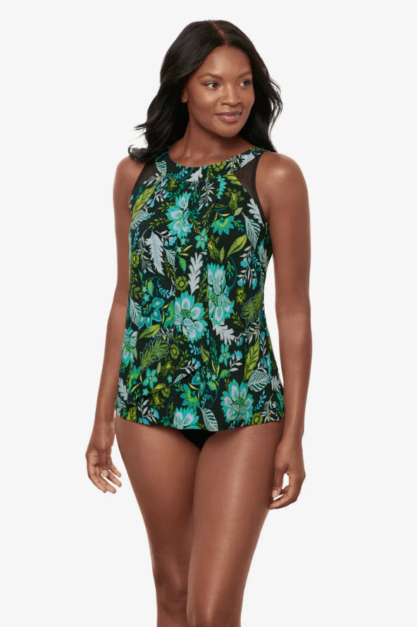 MIRACLESUIT FLORICA URSULA TANKINI TOP
