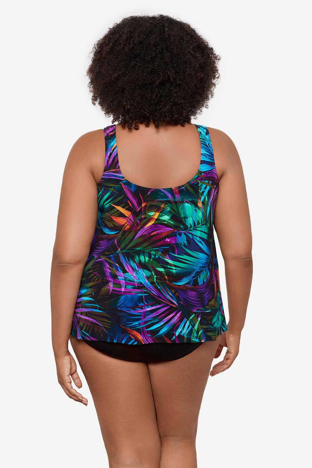MIRICLESUIT PALMA PARADISO URSULA TANKINI TOP - FULL FIGURE
