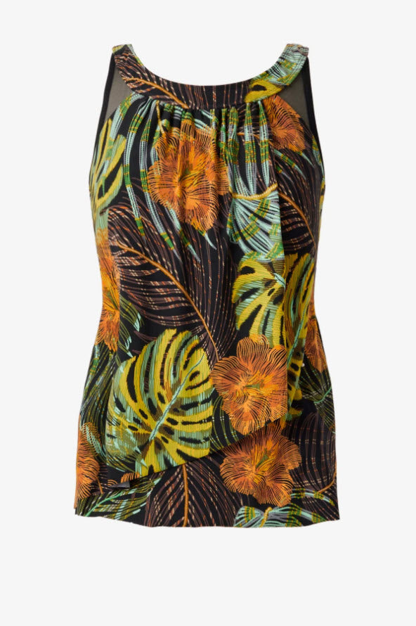 MIRACLESUIT SUNSET ISLET URSULA TANKINI TOP