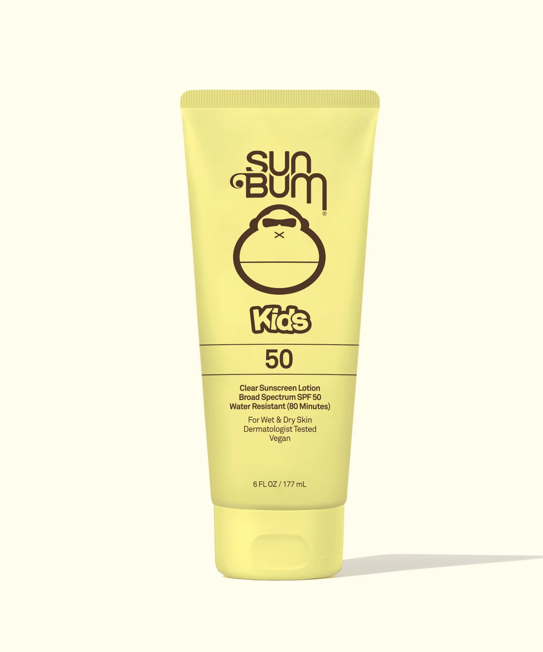 SUN BUM Kids SPF 50 Clear Sunscreen Lotion