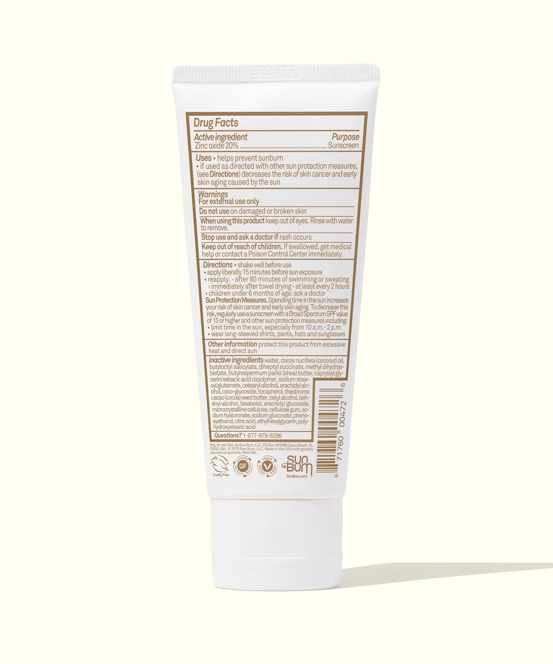 SUN BUM Mineral SPF 50 Sunscreen Lotion