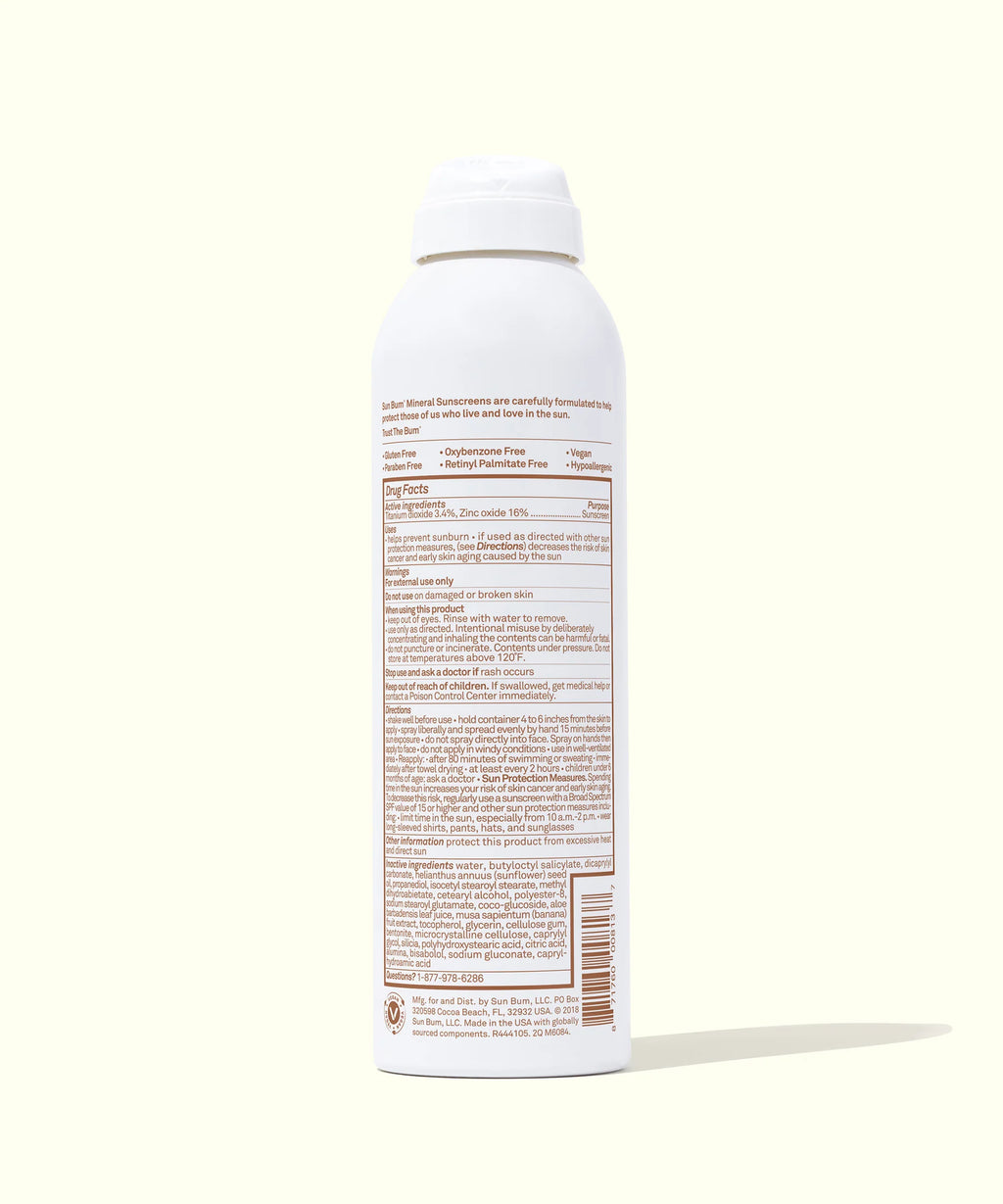SUN BUM Mineral SPF 50 Sunscreen Spray