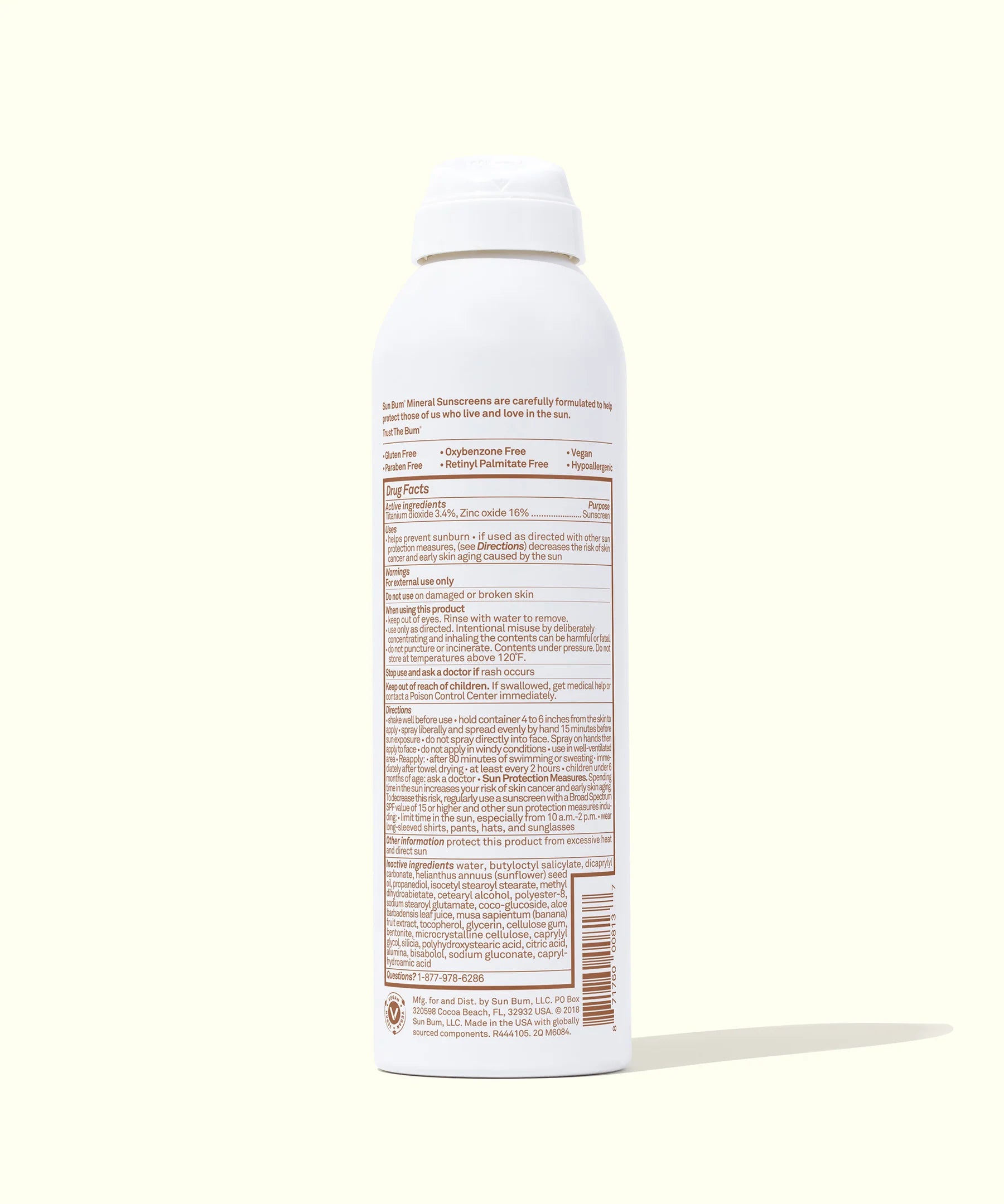 SUN BUM Mineral SPF 50 Sunscreen Spray