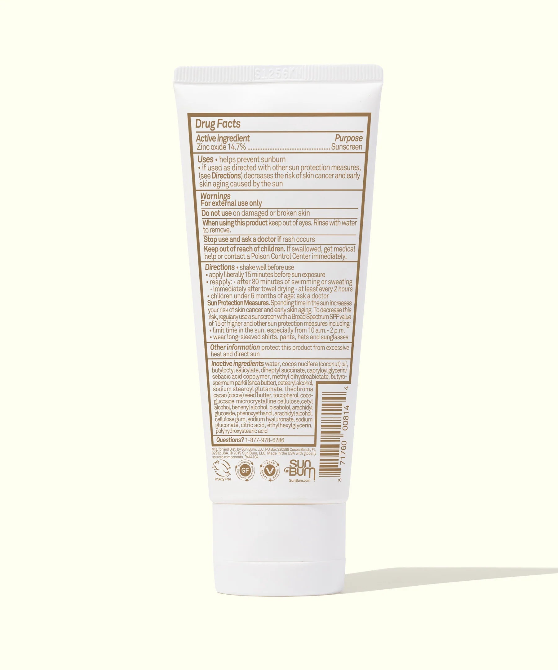 SUN BUM Mineral SPF 30 Sunscreen Lotion