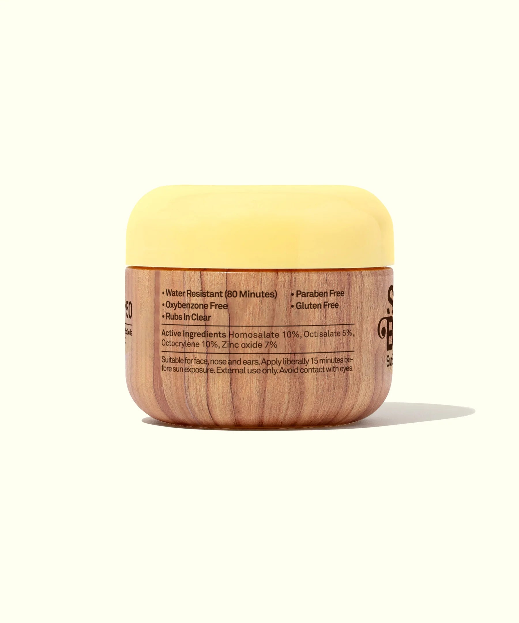 SUN BUM Original SPF Face Cream