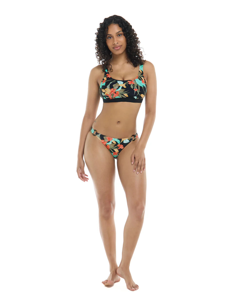Body Glove Hamoa Star Cross-Over Sports Bra D Cup