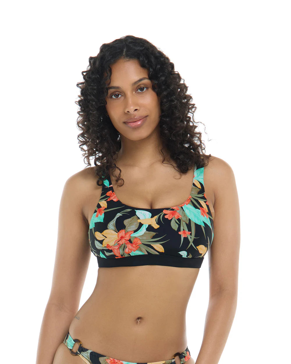Body Glove Hamoa Star Cross-Over Sports Bra D Cup