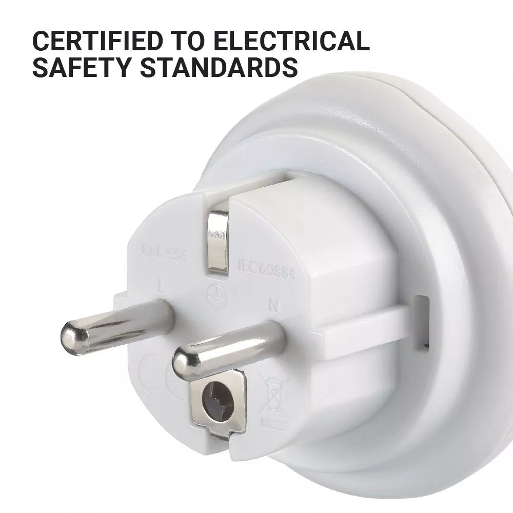 Design Go North America to Europe Adapter