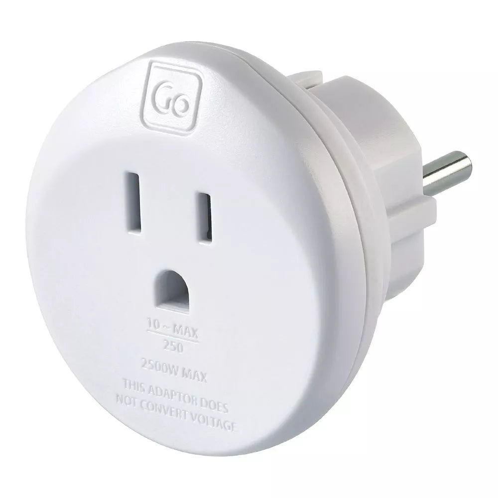 Design Go North America to Europe Adapter