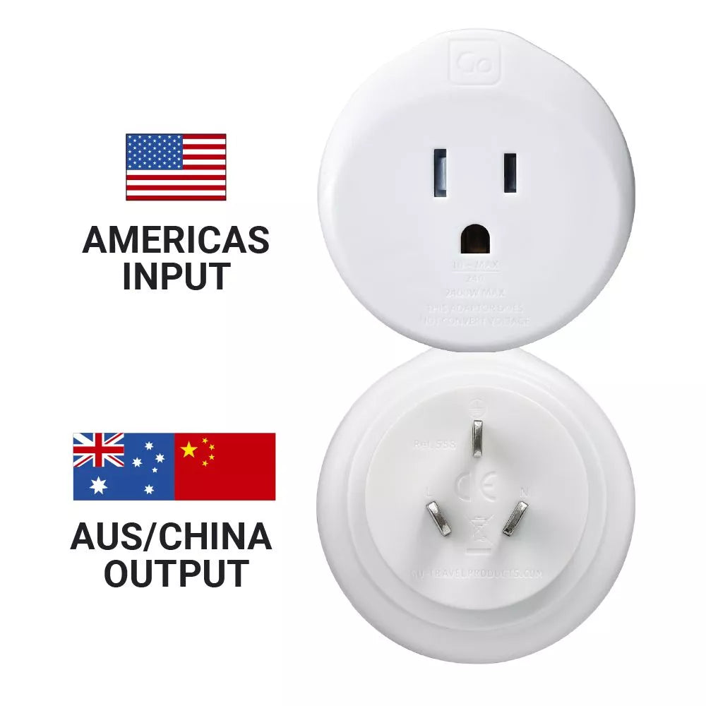 Design Go Adapter North America To AUS/China