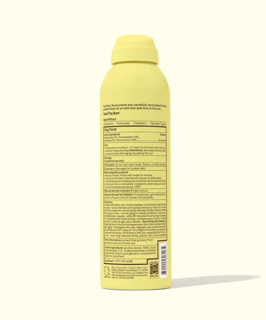 SUN BUM Kids SPF 50 Clear Sunscreen Spray