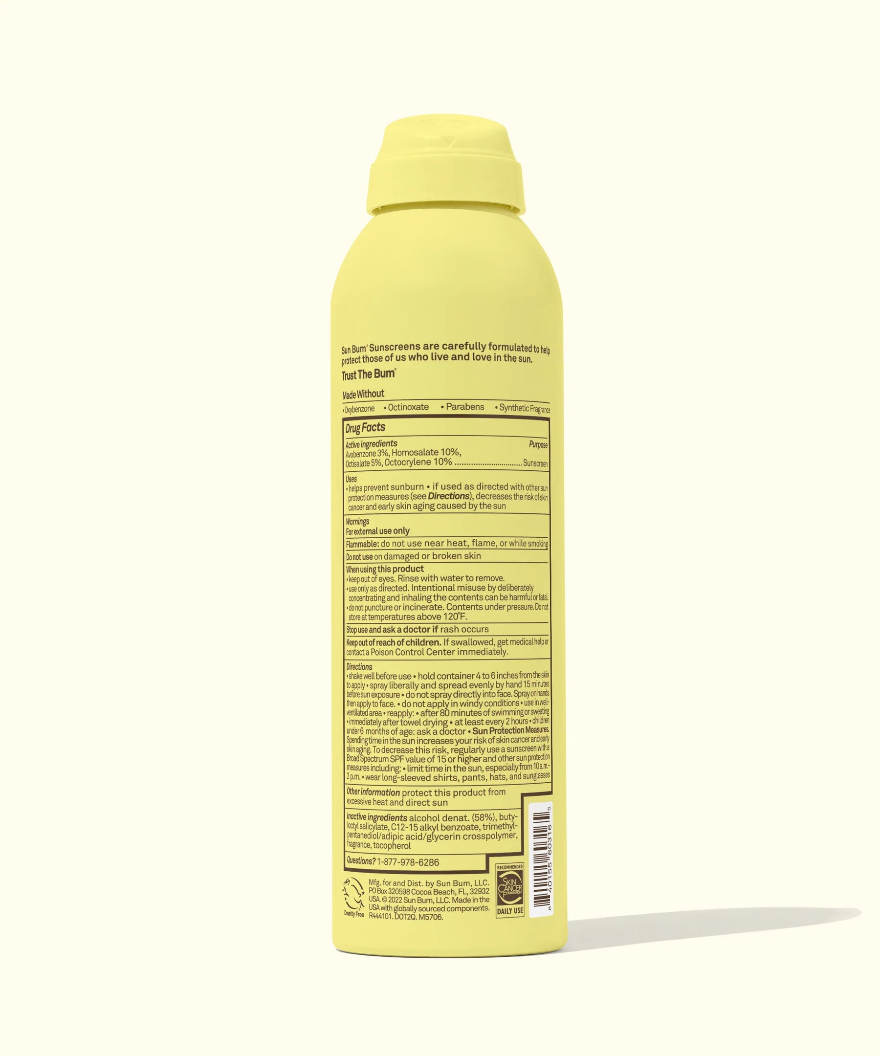 SUN BUM Kids SPF 50 Clear Sunscreen Spray