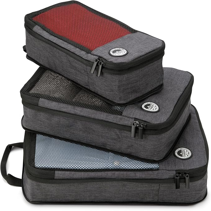 Austin House 3-Piece Compression Packing Cube Set