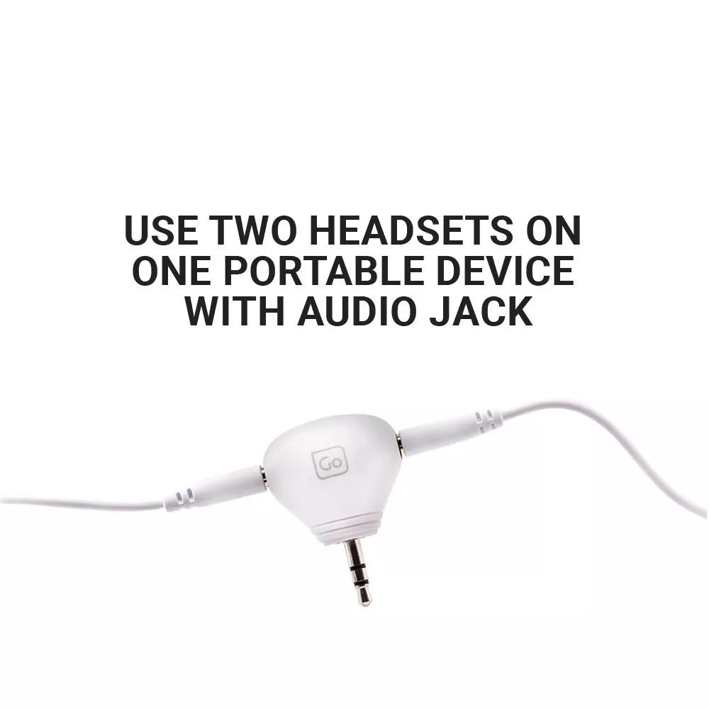 Design Go Earphone Music Splitter