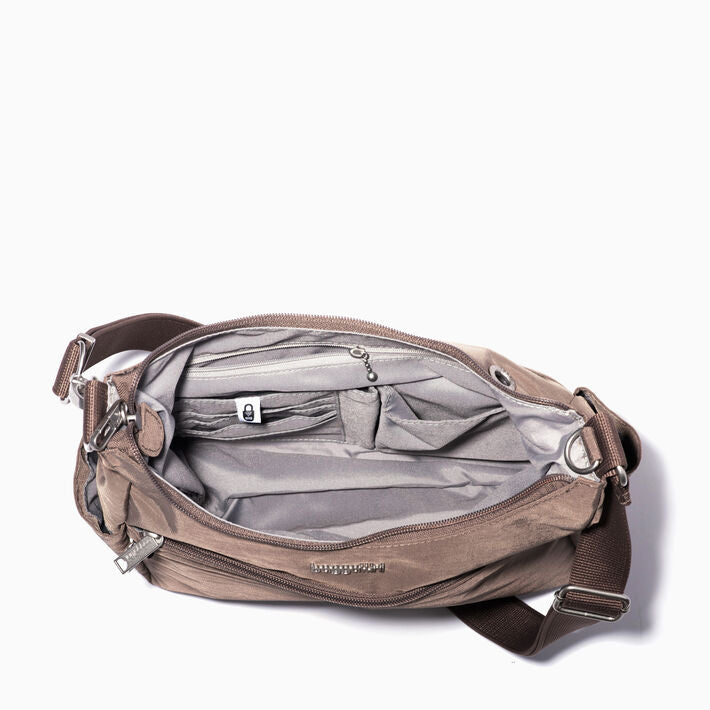 Baggallini Securtex Anti-Theft Free Time Crossbody Bag