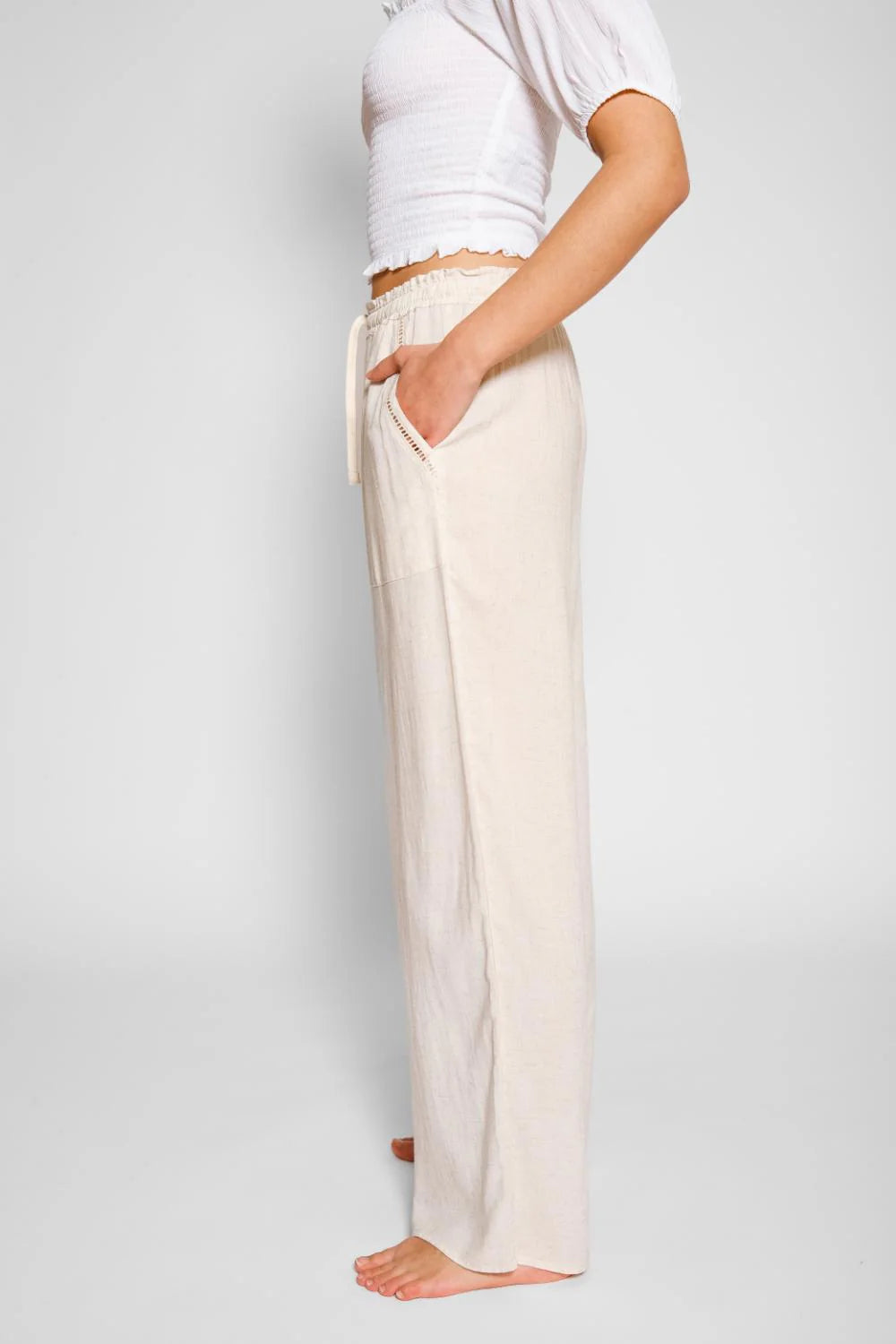 Koy Resort Capri Travel Pant Raw