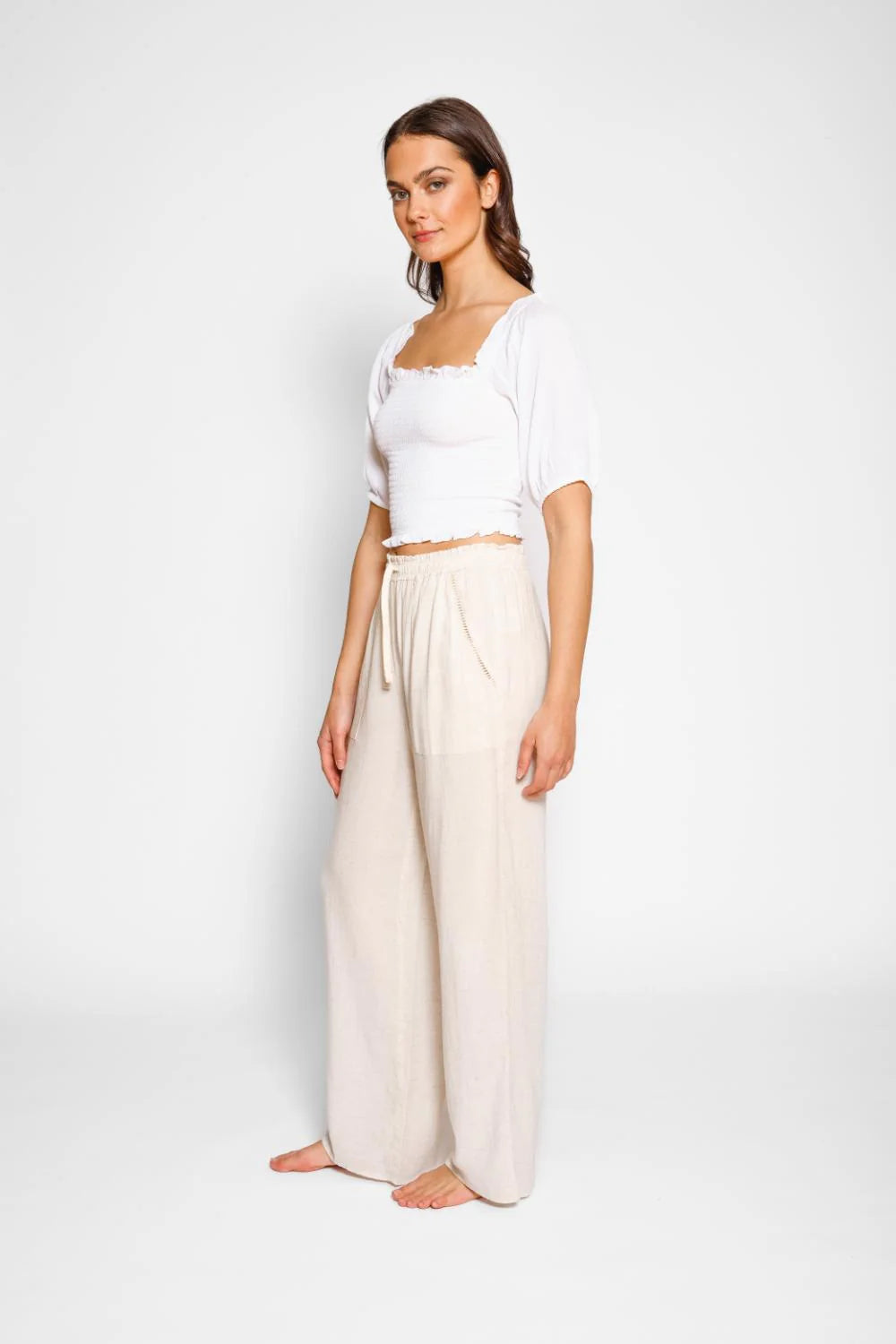 Koy Resort Capri Travel Pant Raw