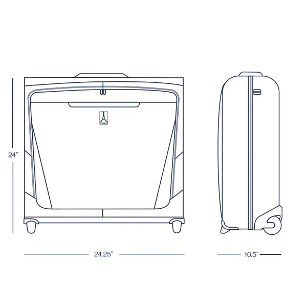 TRAVELPRO MAXLITE 5 CHECKED ROLLING GARMENT BAG