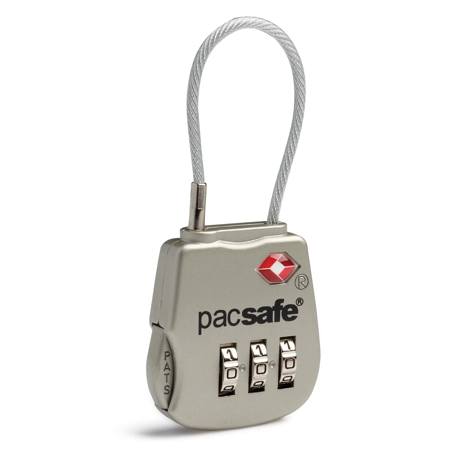 Pacsafe Prosafe 800 Travel Sentry Approved Combination Cable Padlock