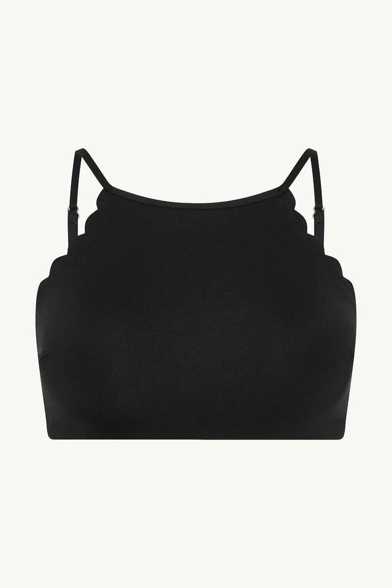 Sea Level Australia Scallop High Neck Top