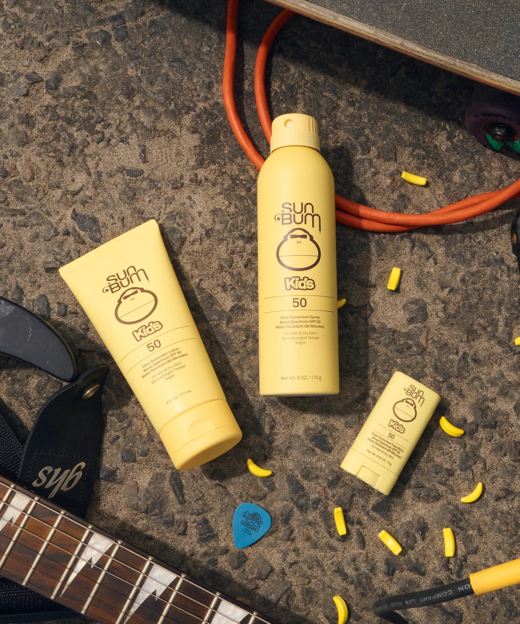 SUN BUM Kids SPF 50 Clear Sunscreen Face Stick
