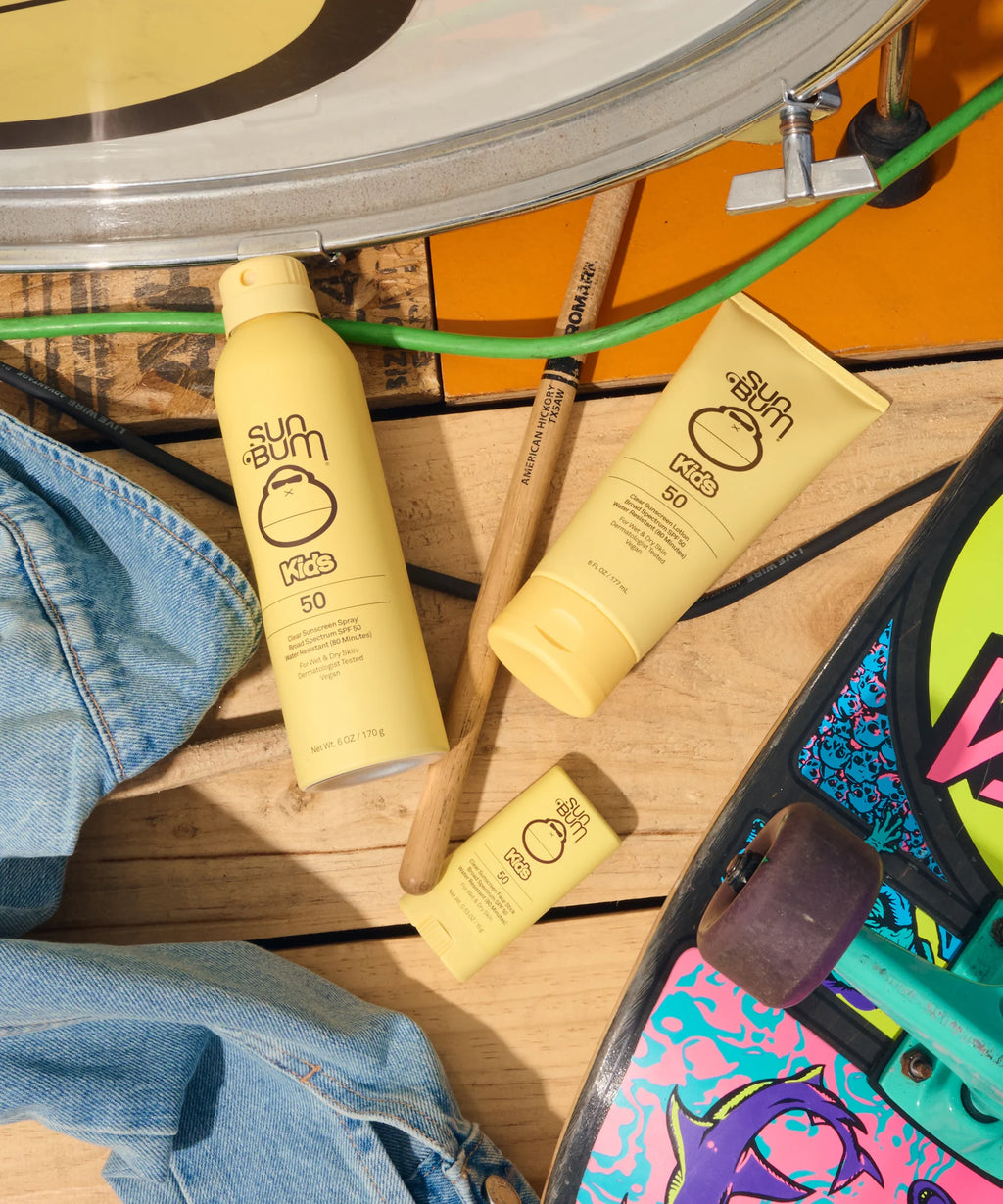 SUN BUM Kids SPF 50 Clear Sunscreen Lotion