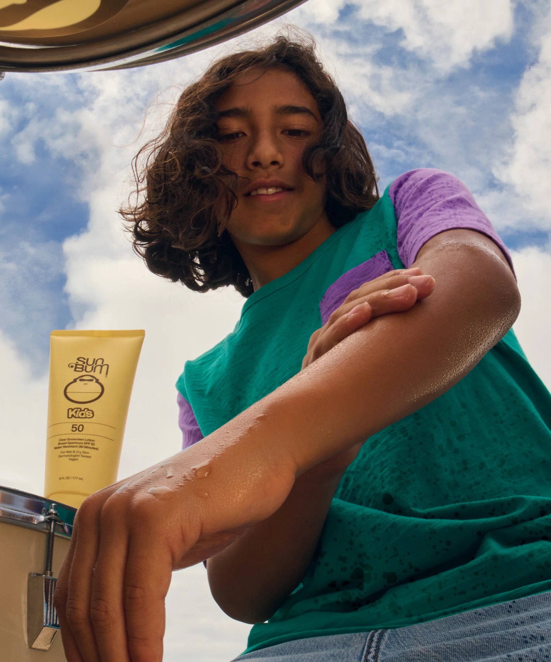 SUN BUM Kids SPF 50 Clear Sunscreen Lotion