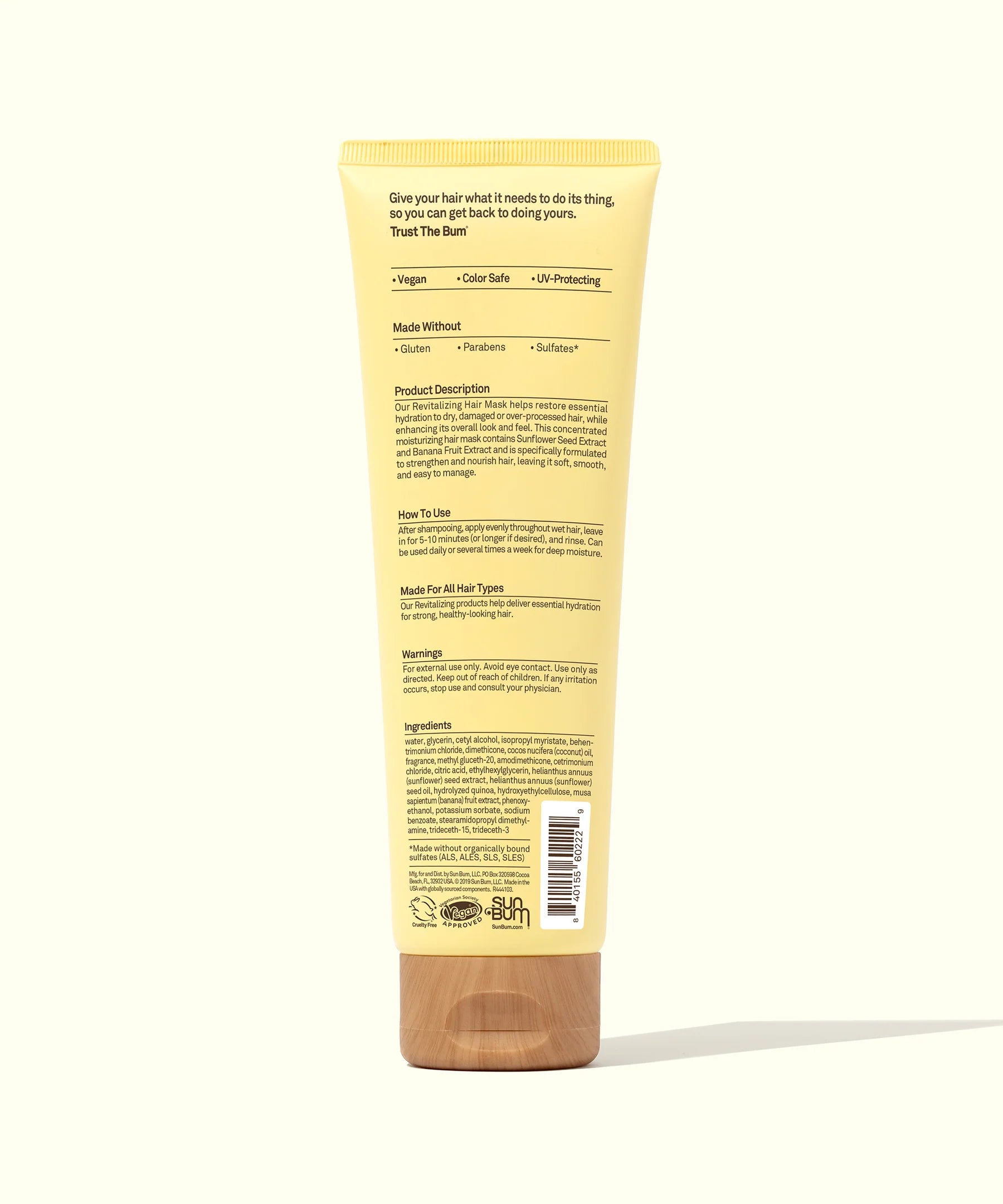 SUN BUM Revitalizing Hair Mask