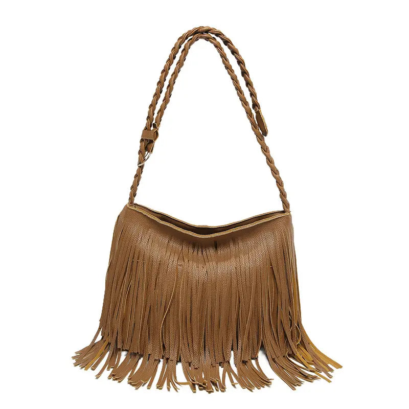 WR Fashion Fringe Handbag