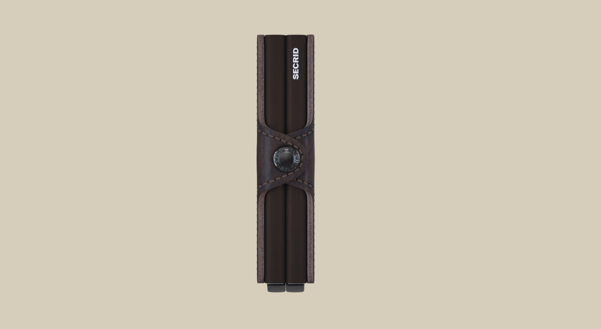 SECRID TWIN WALLET - VINTAGE CHOCOLATE