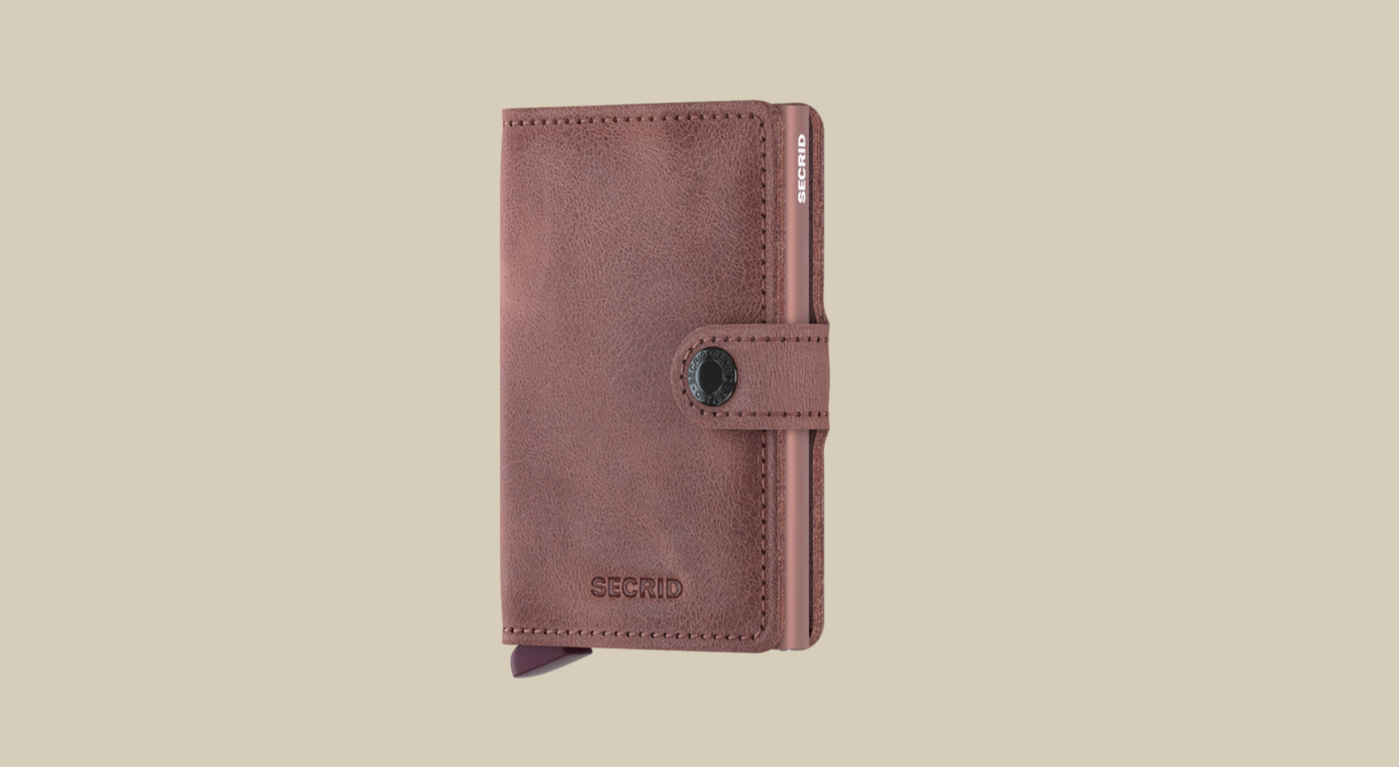 SECRID MINI WALLET - VINTAGE MAUVE