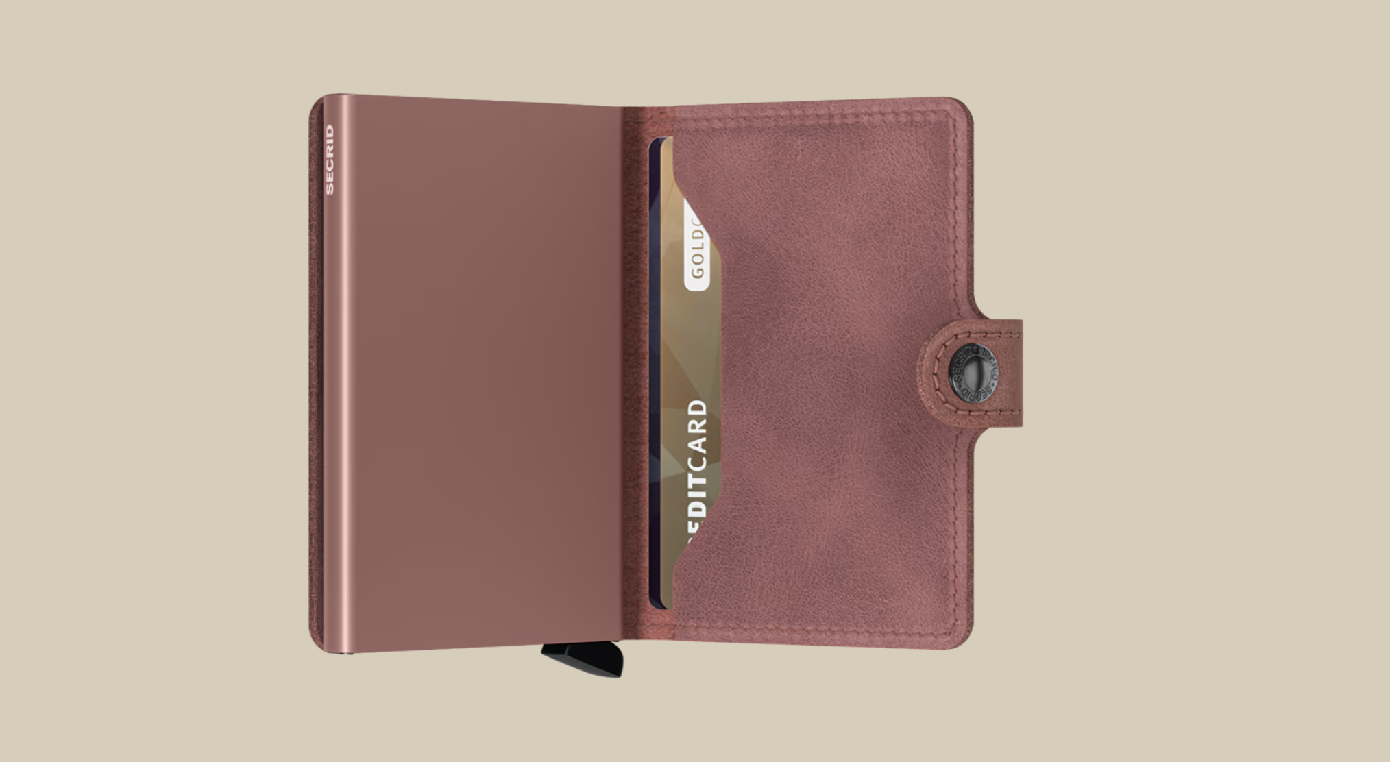 SECRID MINI WALLET - VINTAGE MAUVE