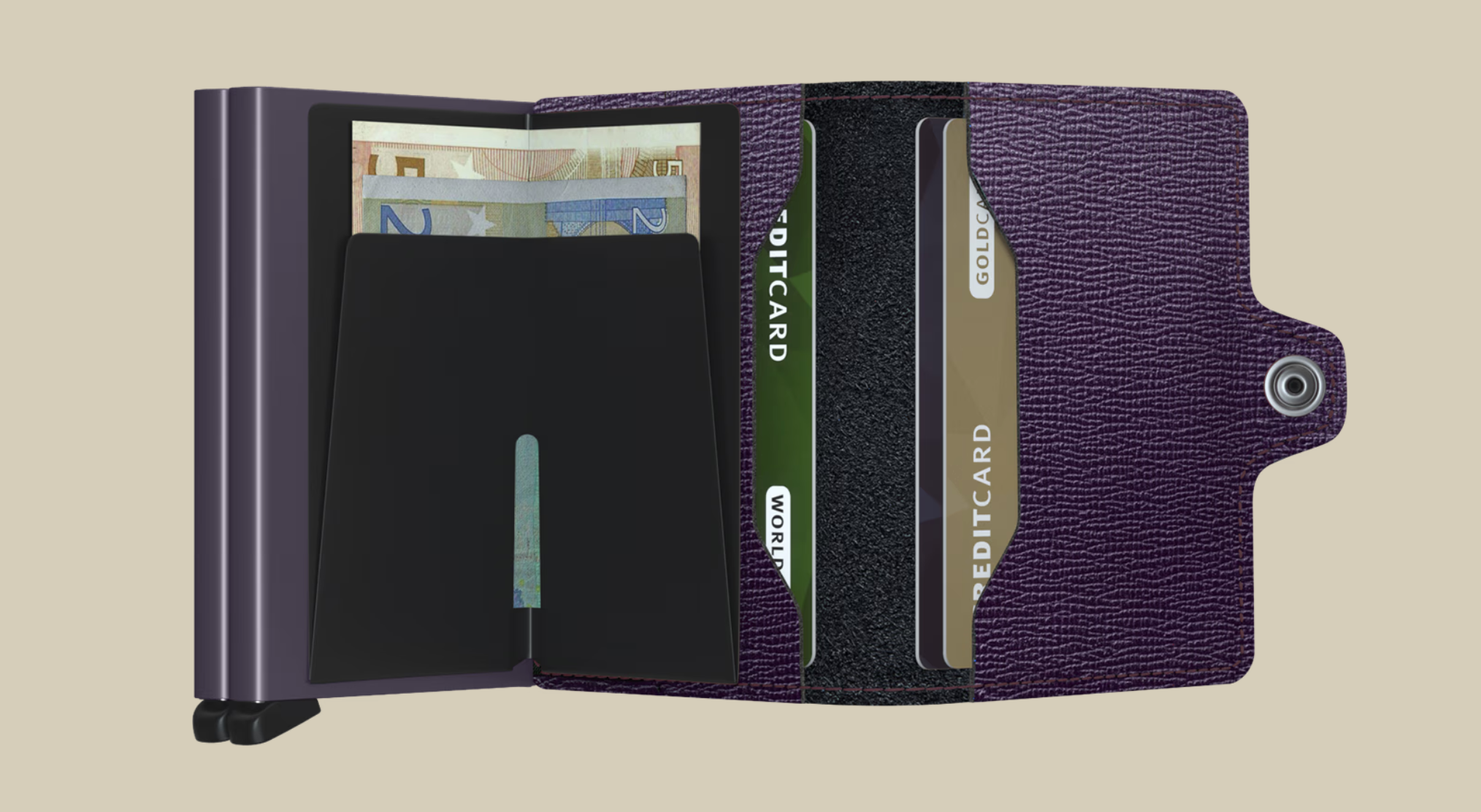 SECRID TWIN WALLET - CRISPLE PURPLE