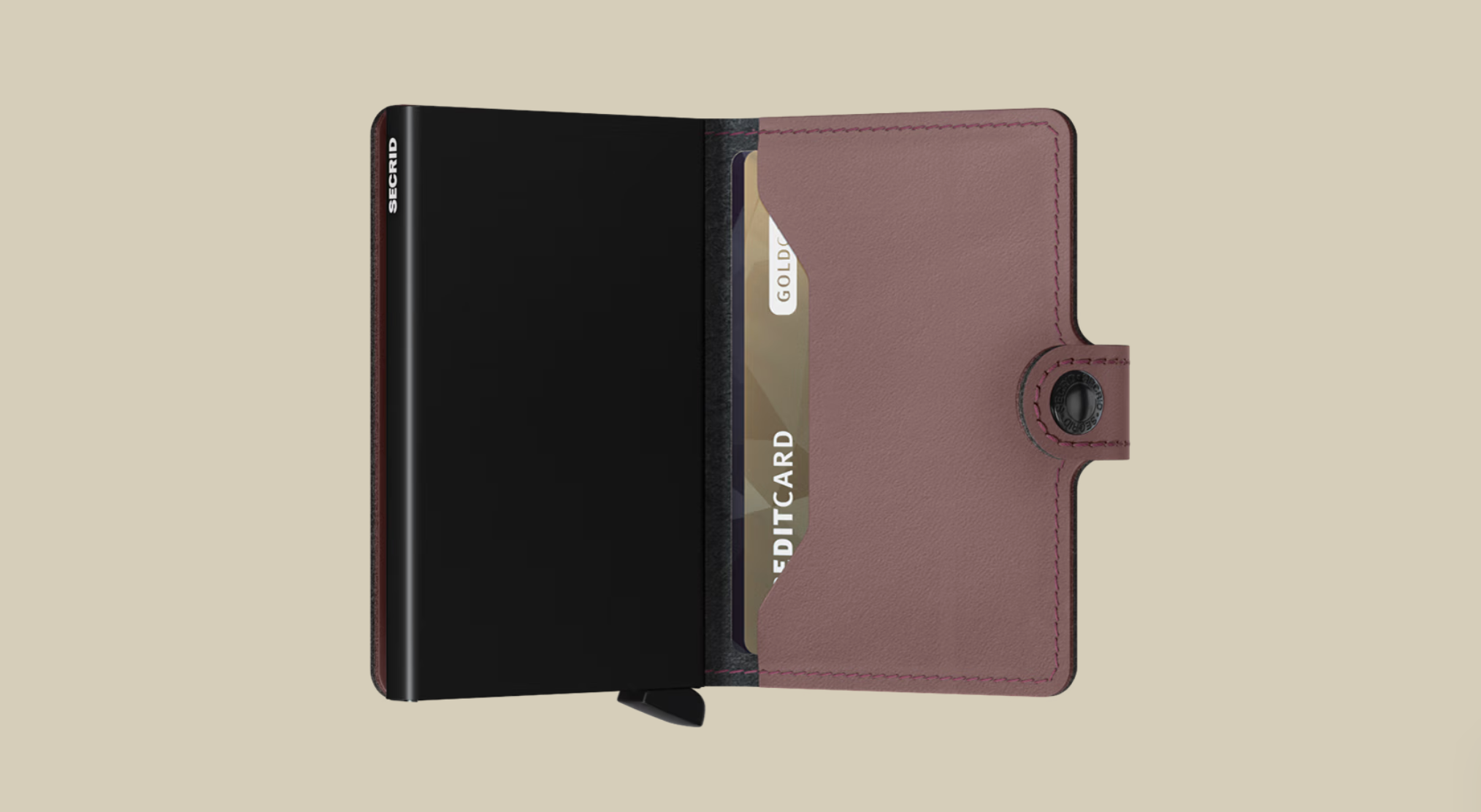 SECRID MINI WALLET - MATTE ROSE