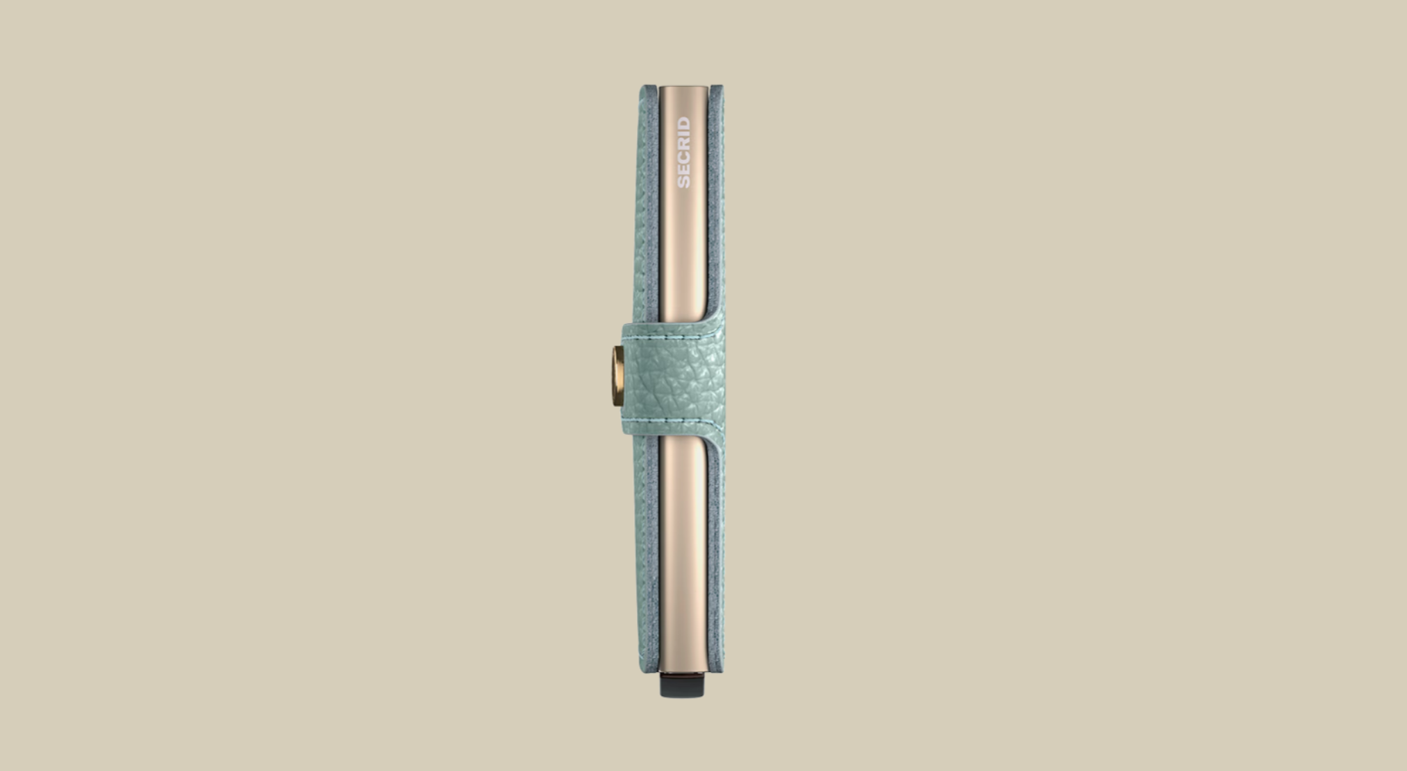 SECRID MINI WALLET - PEBBLE SEA GREEN