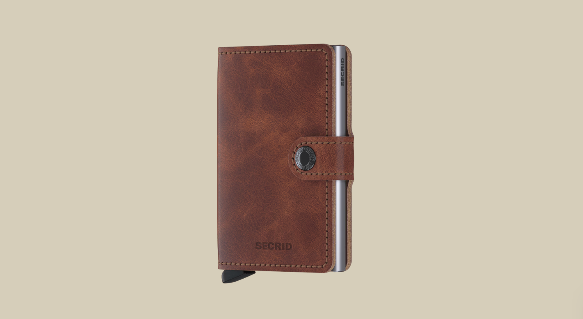 SECRID MINI WALLET - VINTAGE BROWN