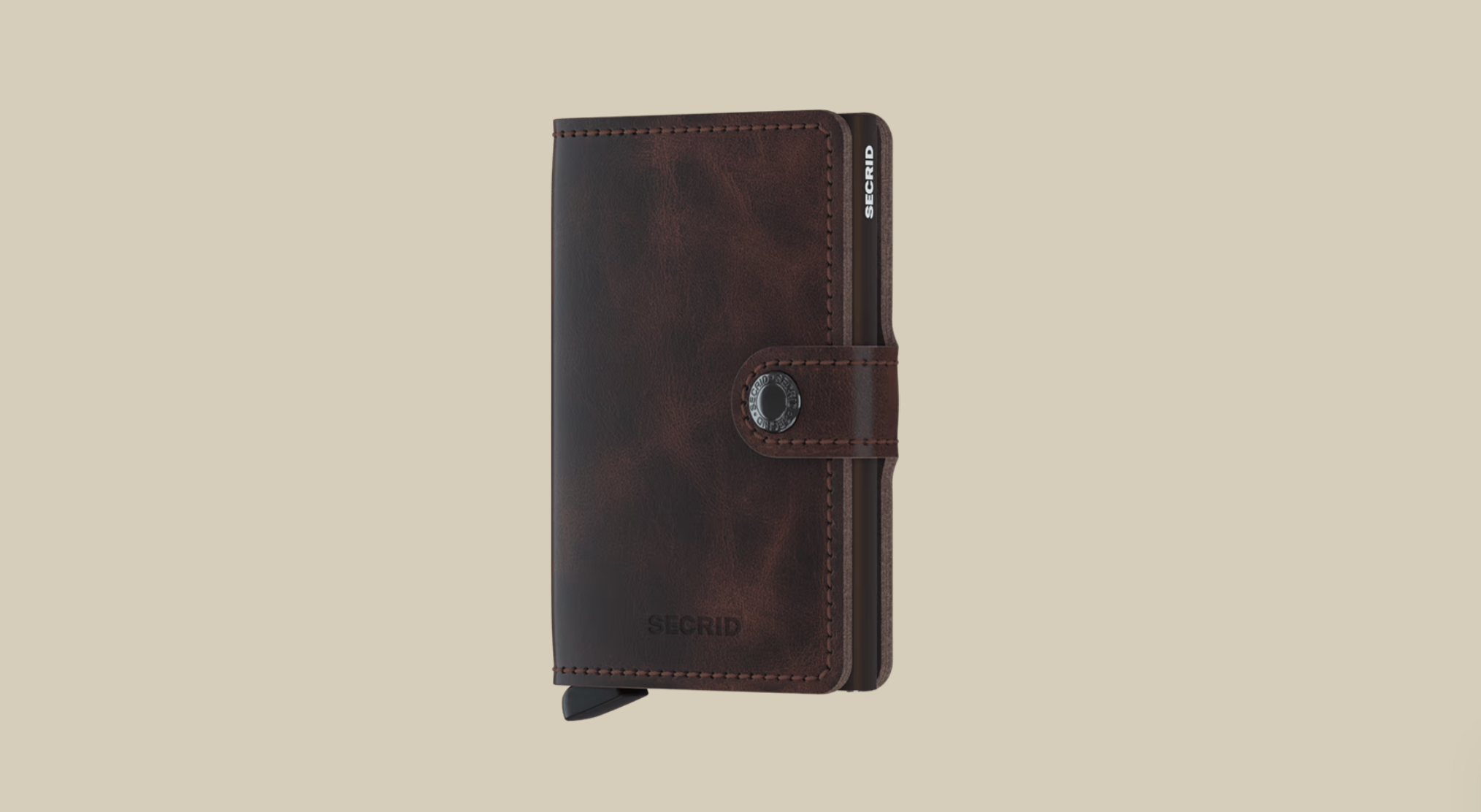 SECRID MINI WALLET - VINTAGE CHOCOLATE