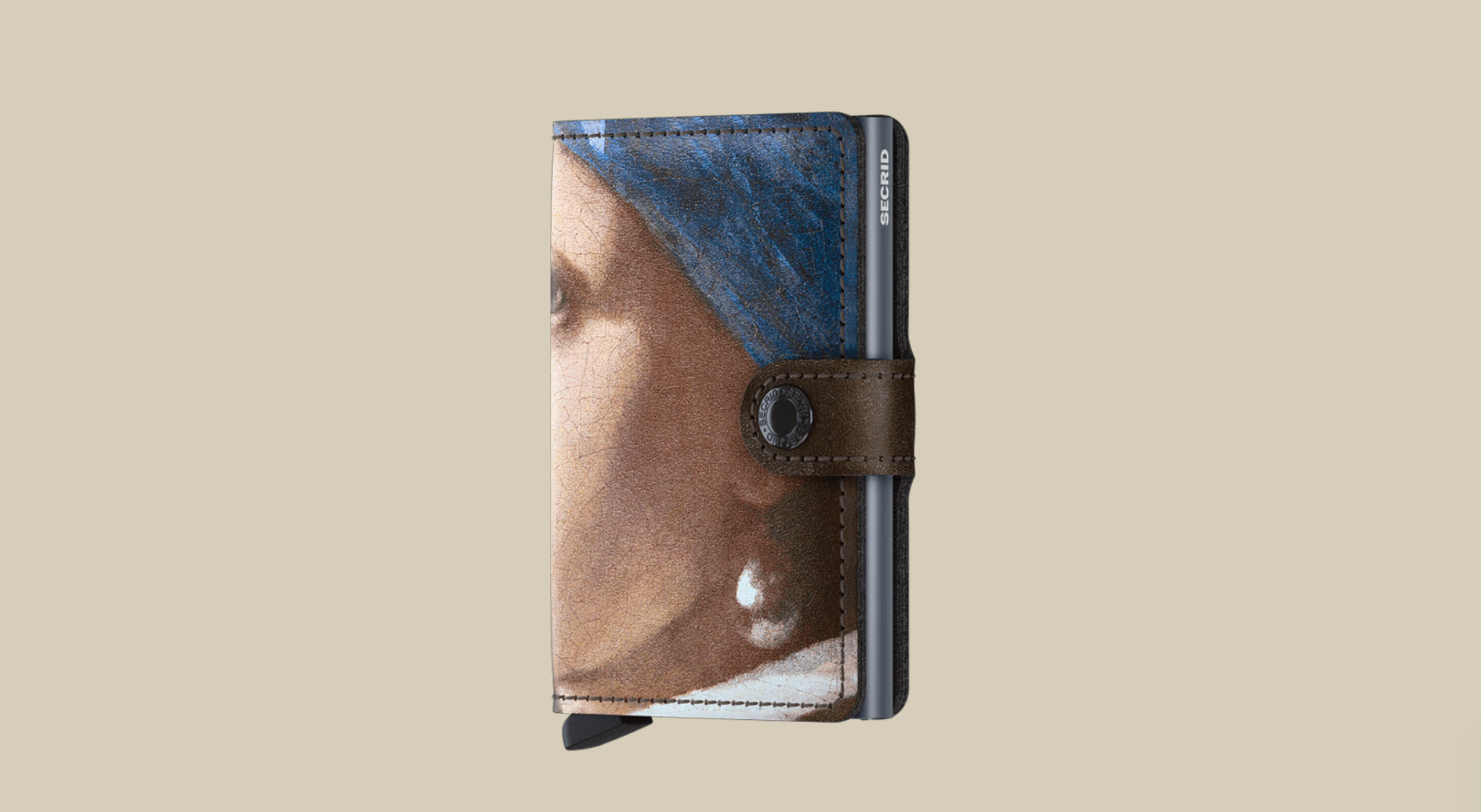 SECRID MINI WALLET - ART PEARL EARRING