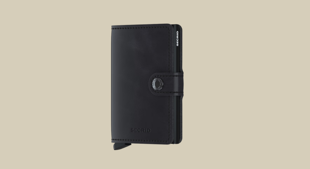 SECRID MINI WALLET - VINTAGE BLACK