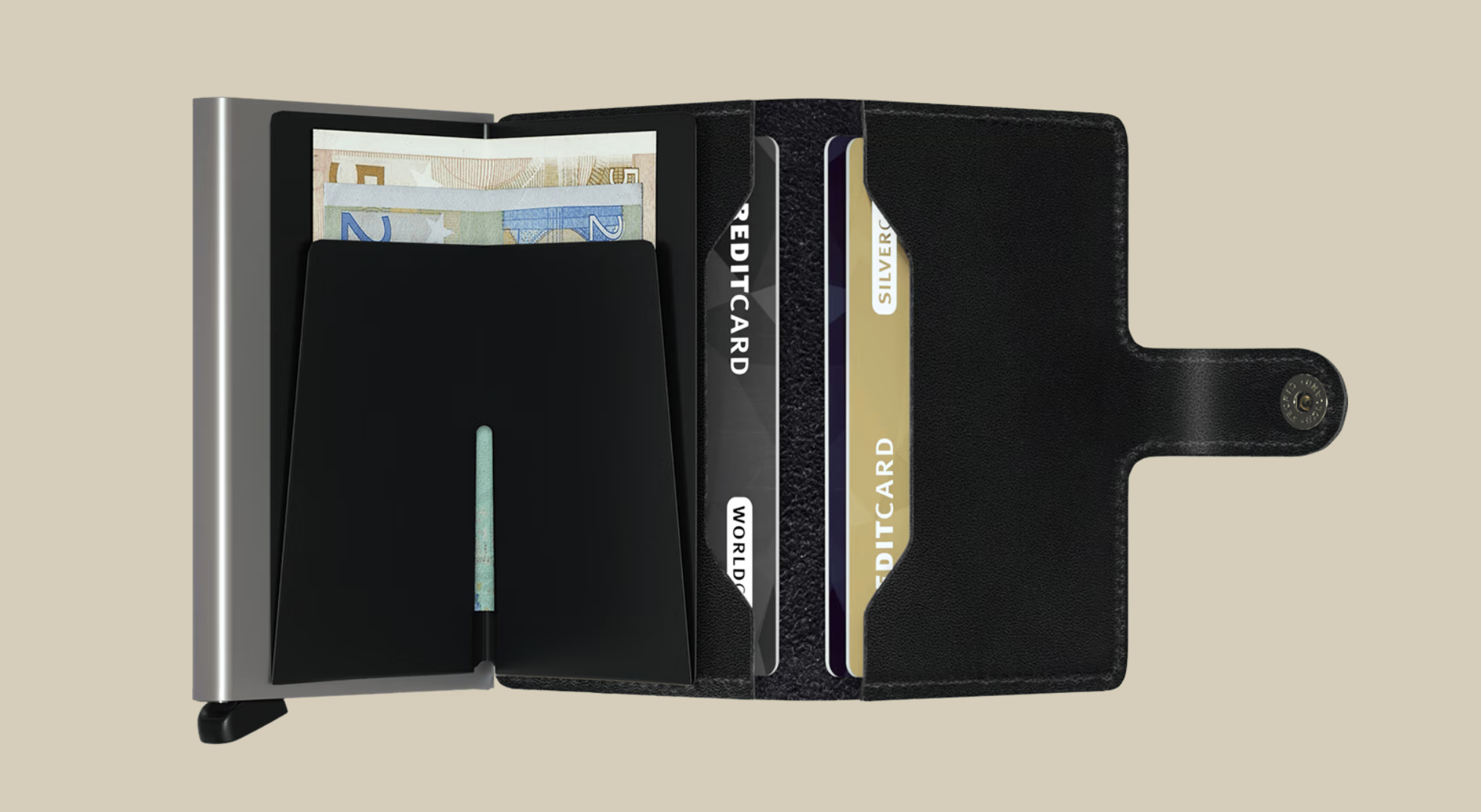 SECRID MINI WALLET - ORIGINAL BLACK