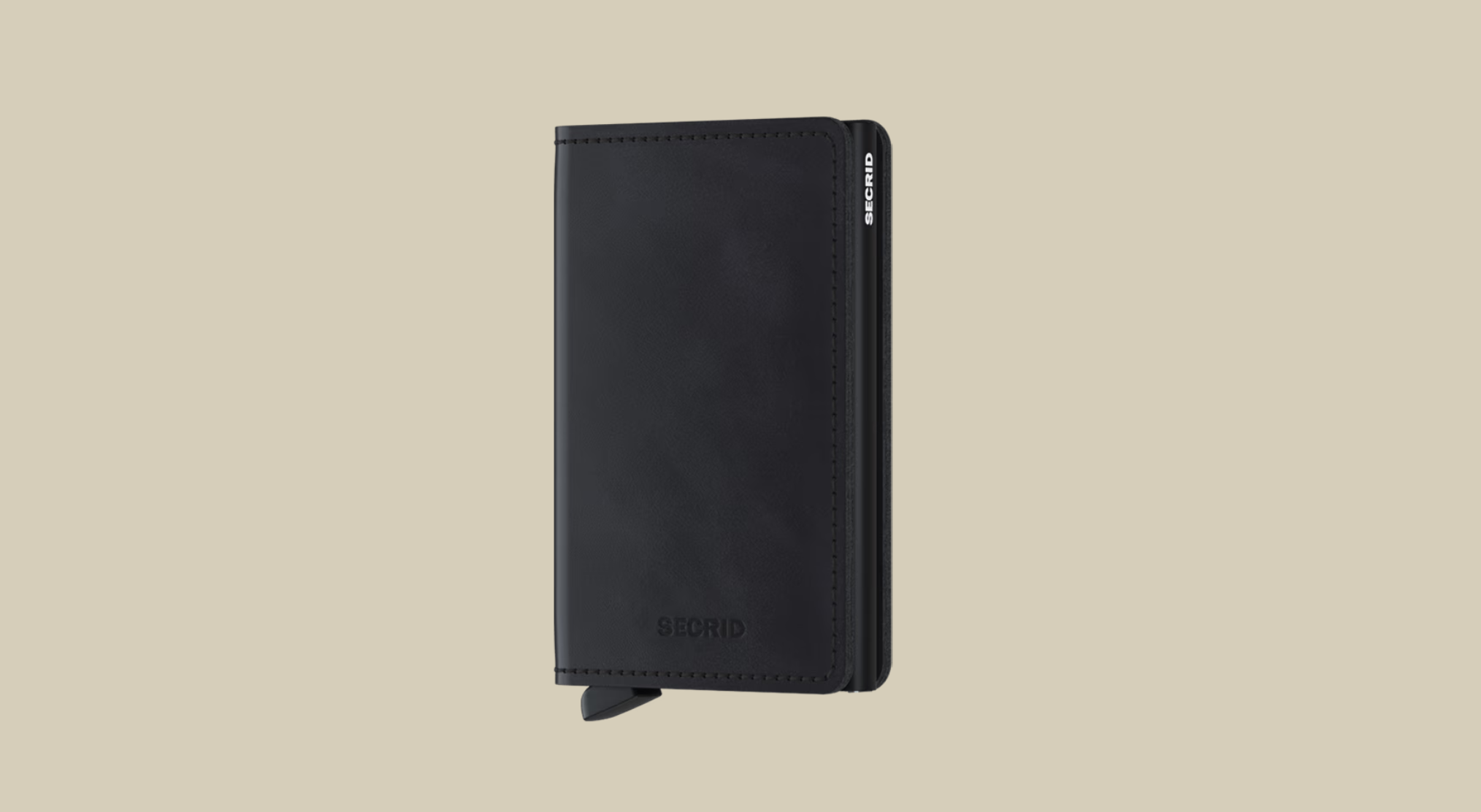 SECRID SLIM WALLET - VINTAGE BLACK