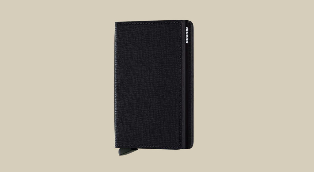 SECRID SLIM WALLET - CRISPLE BLACK