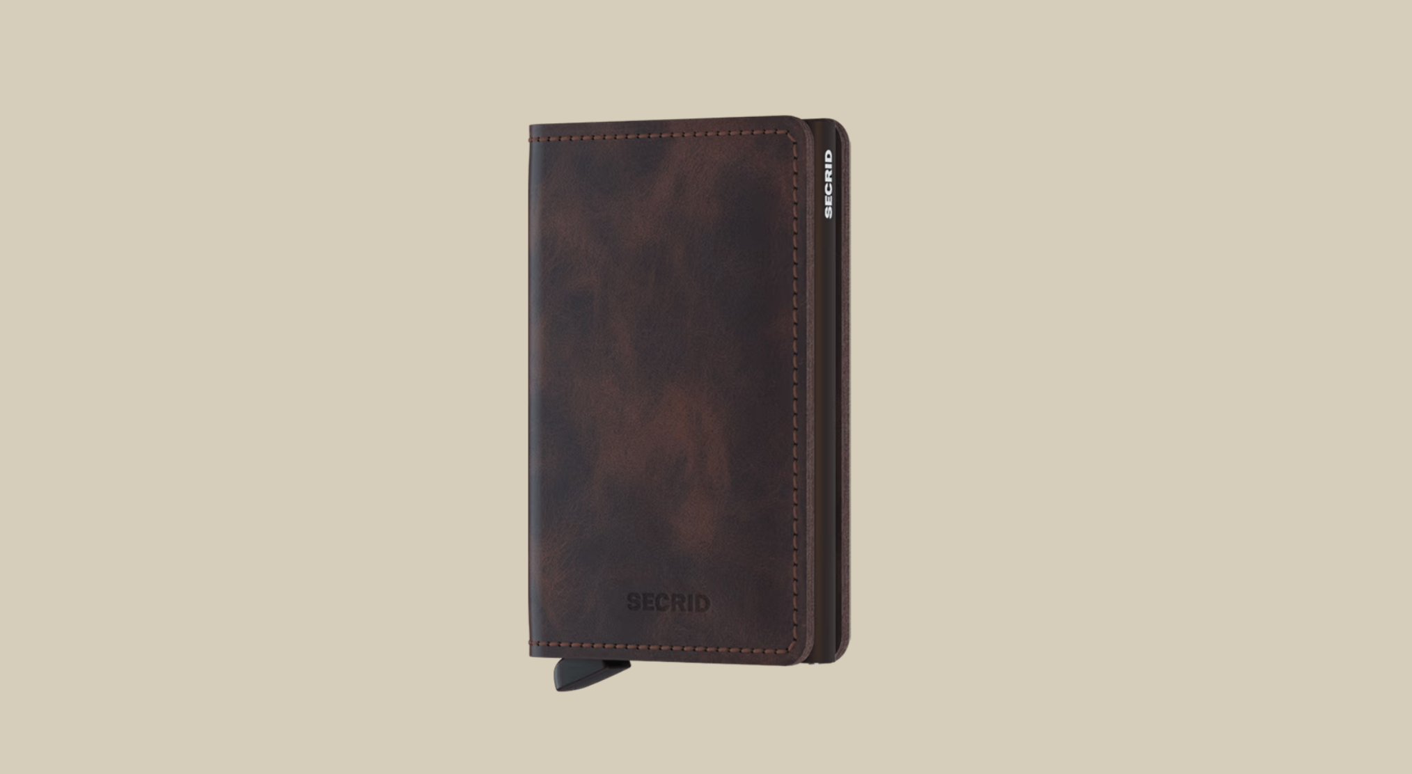 SECRID SLIM WALLET - VINTAGE CHOCOLATE