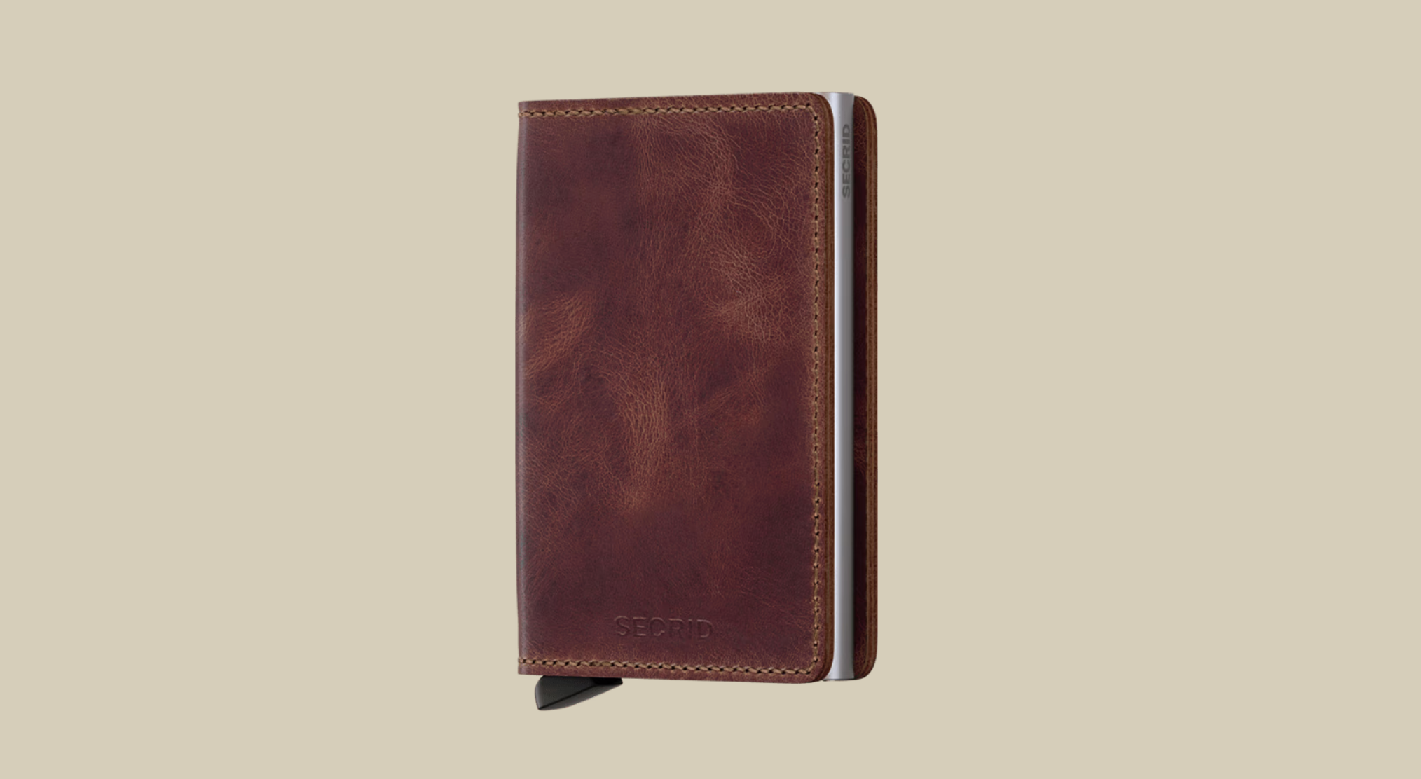 SECRID SLIM WALLET - VINTAGE BROWN