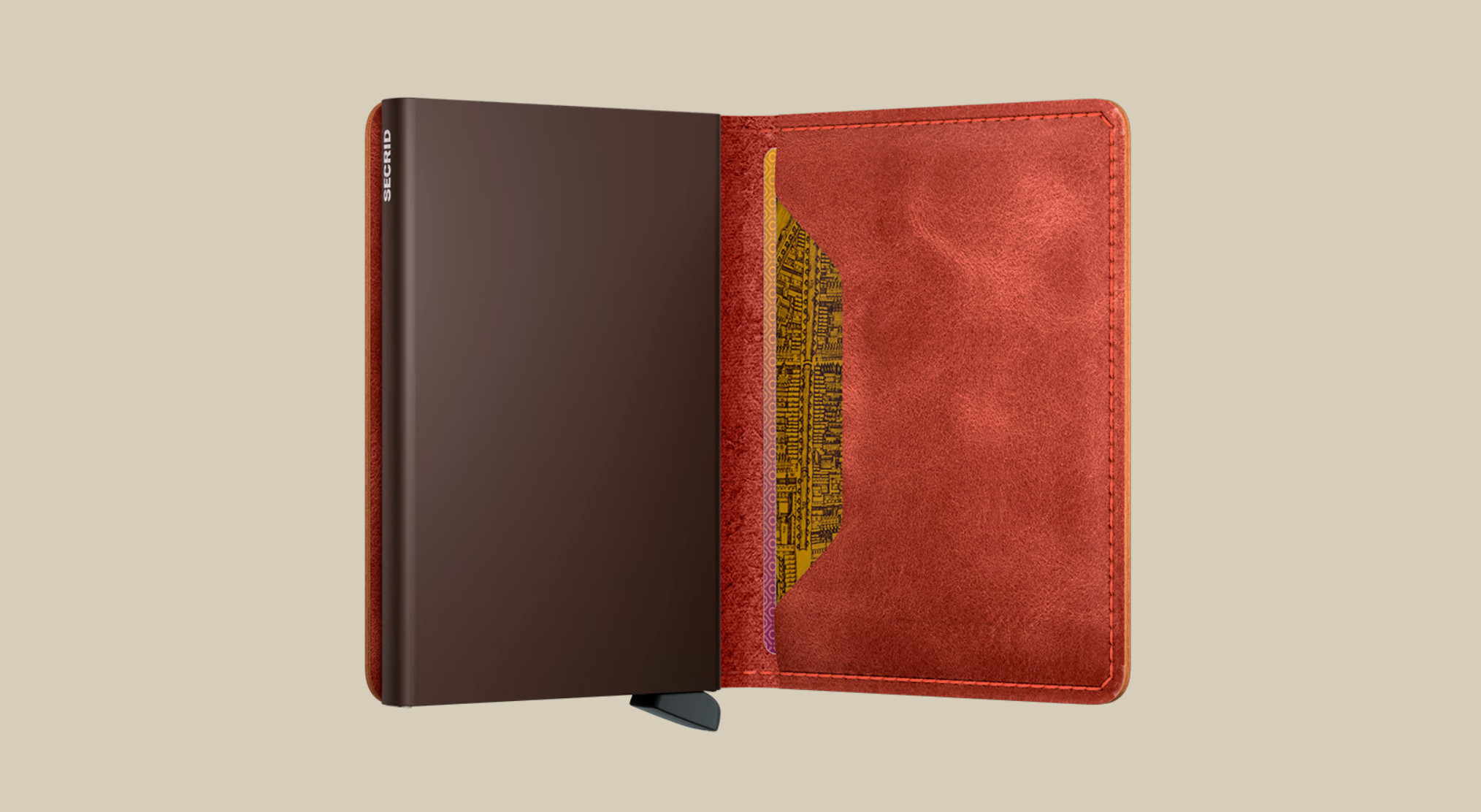 SECRID SLIM WALLET - VINTAGE ORANGE